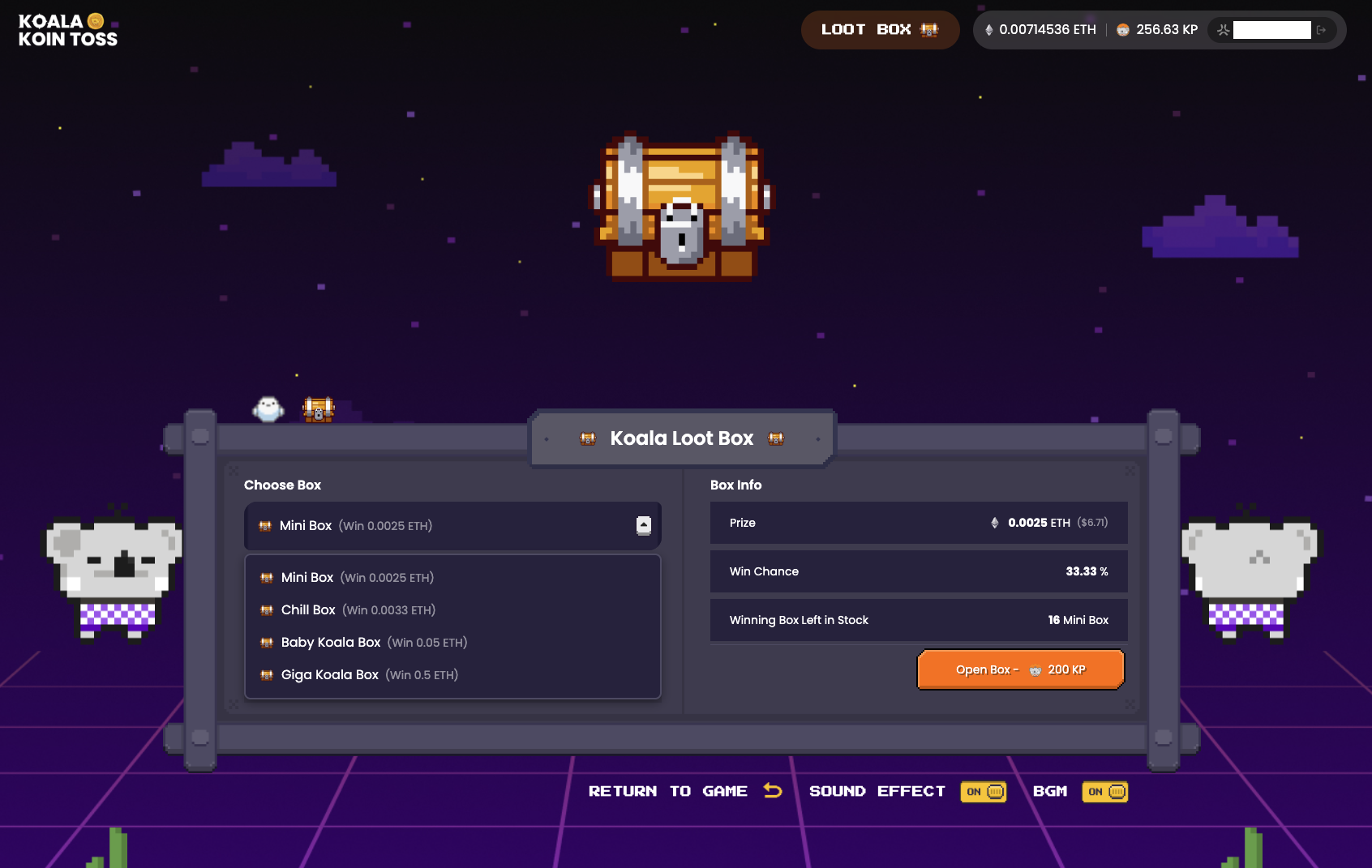 Koala Loot Box